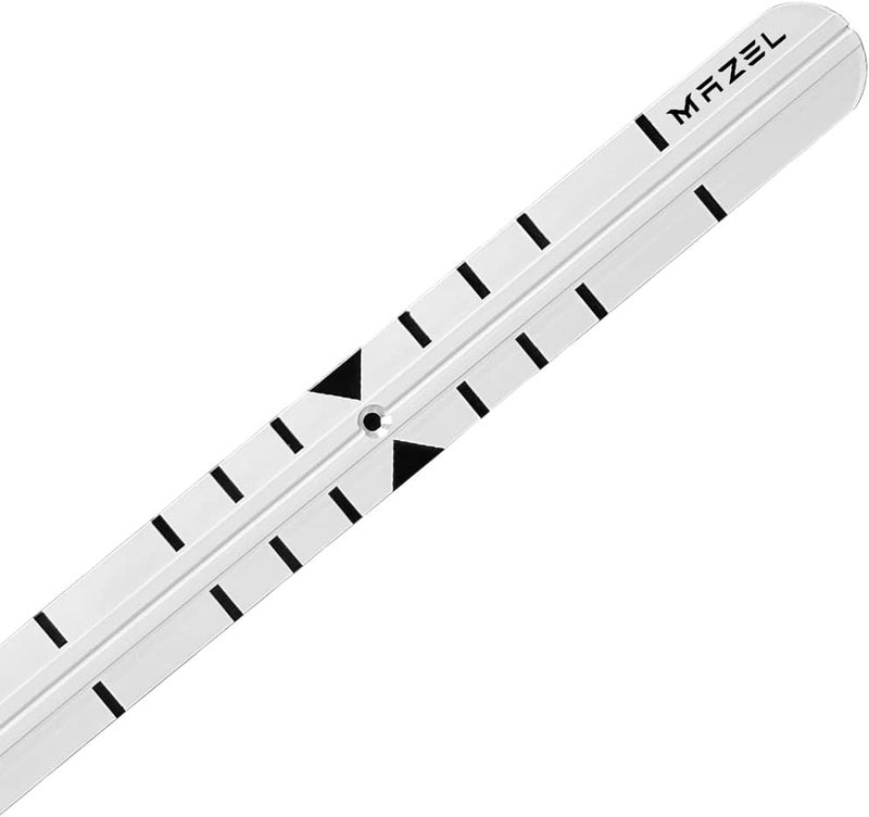 MAZEL Golf Putting Alignment Rail,Alloy Steel Golf Trainer Aid for Putting Green,35 * 1.6 Inch,Precision Distance Control & Instant Feedback (Putting Alignment Rail, Putting Ring, Practice Ball) - Image 4